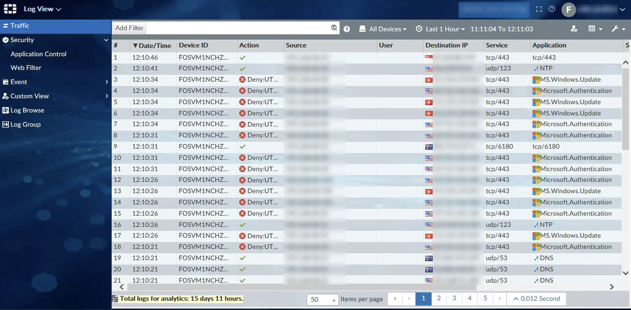 What does the FortiAnalyzer Portal do?