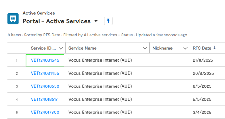 How to Use Service Reporting